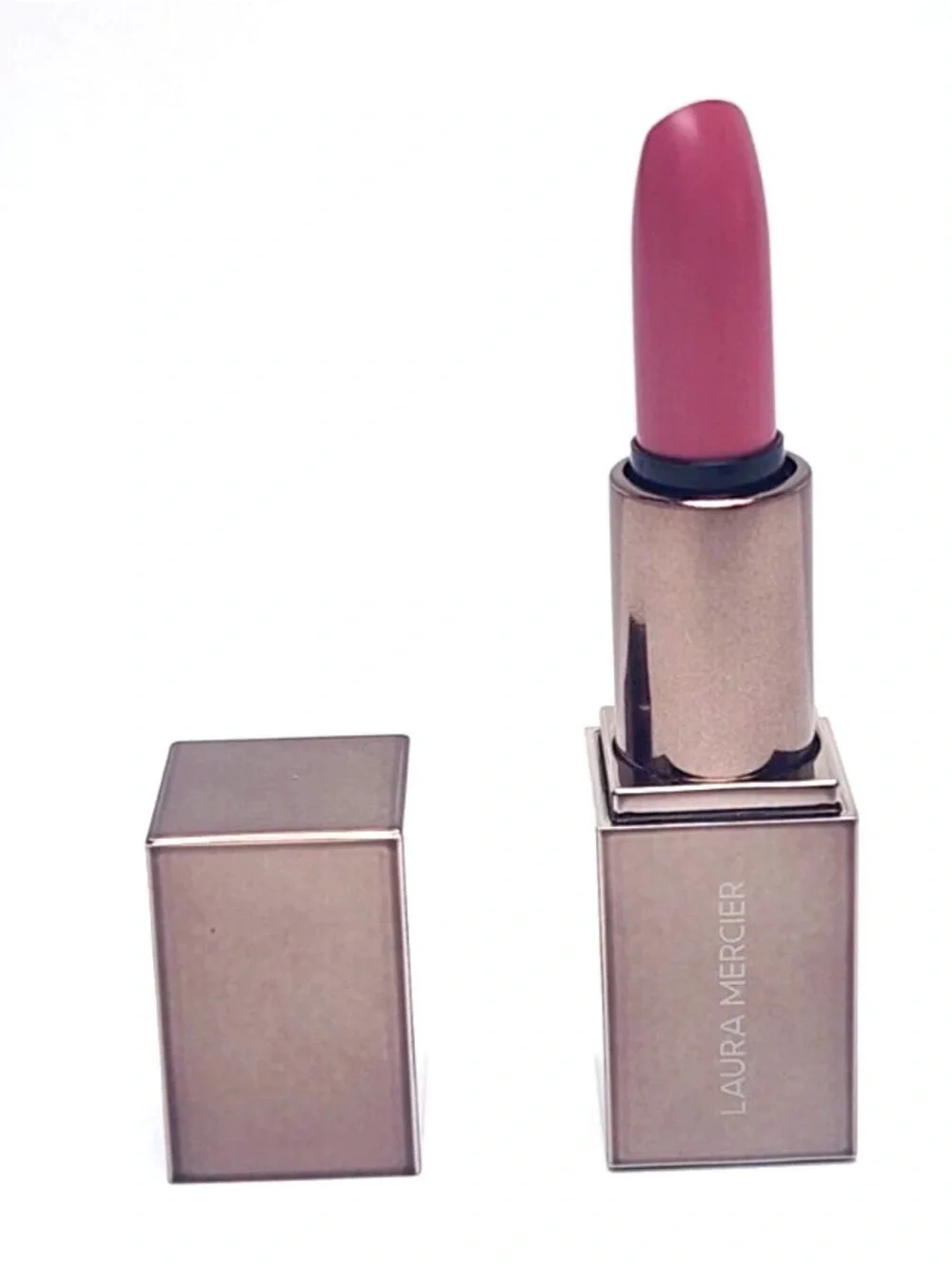 Laura Mercier Rouge Essentiel Silky Creme Lipstick A La Rose Mini 0.04 oz